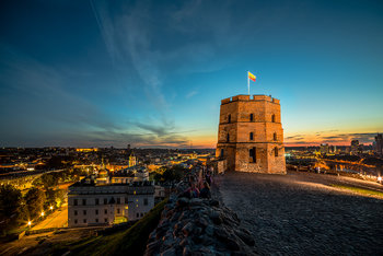 Gediminas Tower in Vilnius