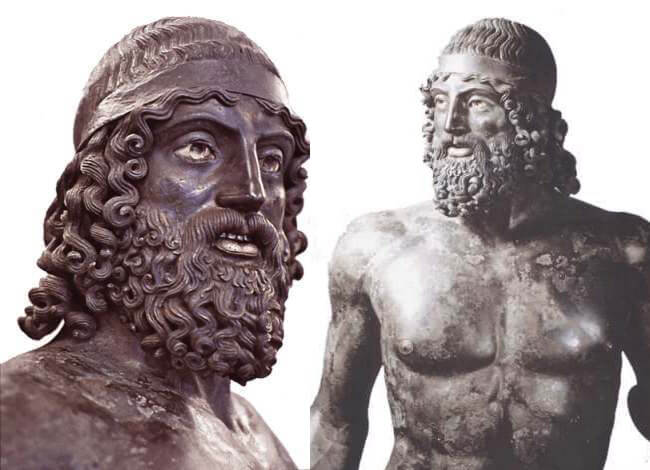 Οι «πολεμιστές» του Ριάτσε - Η σύνδεση τους με τη μάχη του Μαραθώνα