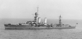 Light Cruiser Emden in China, 1931.