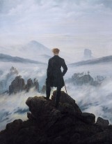 Caspar David Friedrich (September 5, 1774 – May 7, 1840) - Wanderer above the sea of fog, 1818