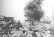 Chinese troops during the Battle of Changde in November 1943.