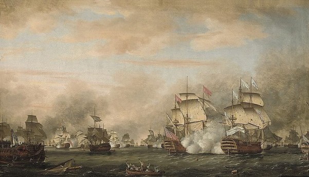 Η μάχη του Saintes, 12 Aπριλίου 1782