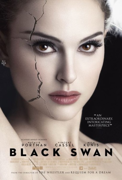 H επίσημη αφίσα της ταινίας "Black Swan" (Μαύρος Κύκνος, 2010)