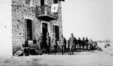 Φωτογραφία αρχείου που εικονίζει την έδρα του Γενικού Επιτελείου Στρατού έξω από το Σαραντάπορο